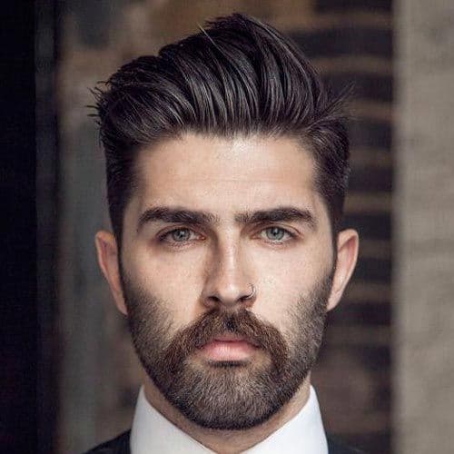 Pompadour hairstyle